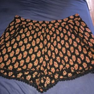 Top shop shorts